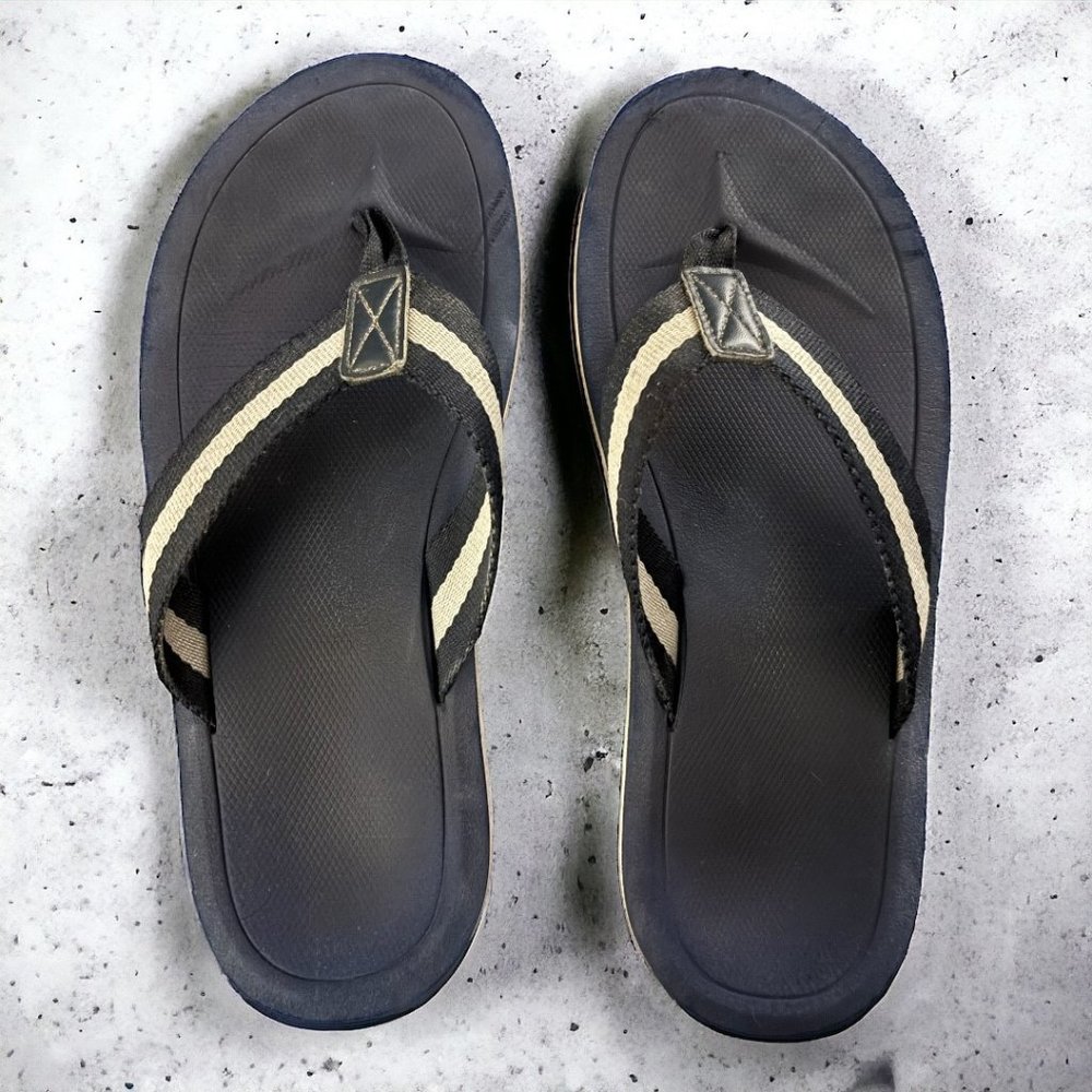 Aldo Navy & Gray Sandals